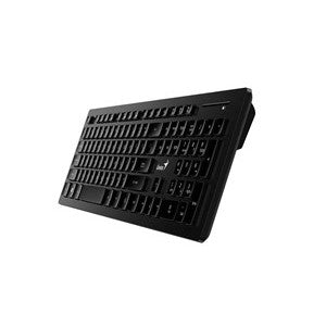 Genius Wireless Smart Keyboard and Mouse Combo [SlimStar 8008] - Multimedia Keyboard and Precision Mouse Set - computer accessories wholesale uk