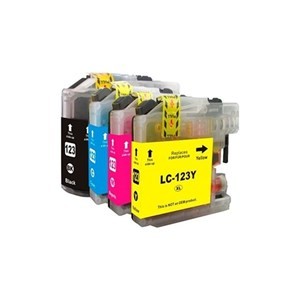 Brother Premium Compatible B-LC123 Inks - computer accessories wholesale uk