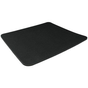 Mouse Mat Black 6mm Cloth & Rubber