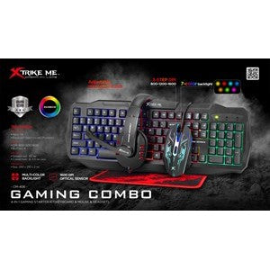 Xtrike Me 4 in 1 (Keyboard, Mouse & Headset) Gaming Suit CM-406