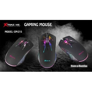 Xtrike Me Gaming Design Mouse GM-215  RGB Colours 7200DPI