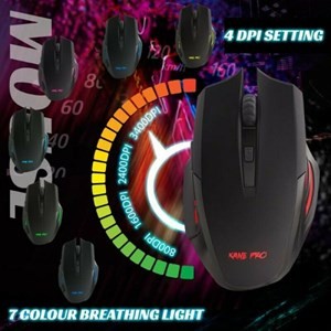 Kane Pro 4-in-1 Gaming Bundle Set - Mouse, Mat, Keyboard and Headset