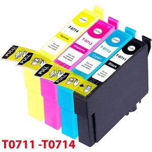 Epson Compatible T0715 Ink Cartridges Replaces T0711-T0714 - computer accessories wholesale uk