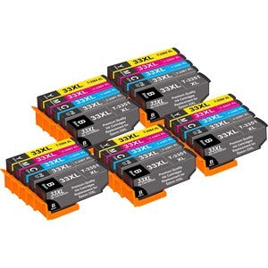 Epson Compatible 33XL Ink Cartridges Replaces T3351- T3364 - computer accessories wholesale uk