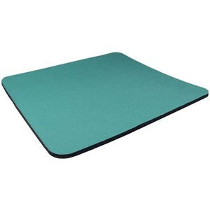 Mouse Mat Green 6mm Cloth & Rubber