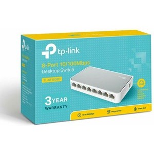 8 Port Desktop Switch Ethernet Network LAN Splitter Internet TP-Link Home Box - computer accessories wholesale uk